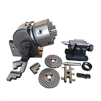 MXBAOHENG Dividing Head Indexing Head 3 Jaw Semi-Universal